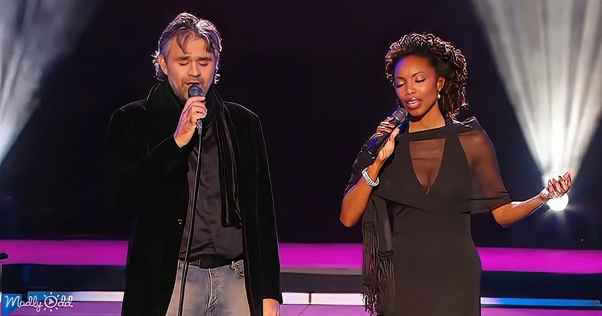 Bocelli & Headley Sing 'The Prayer' Live From the Shores of Lake Las Vegas