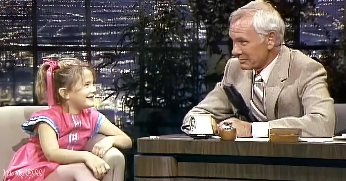 Drew Barrymore's Classic First Appearance Melts Hearts on Carson Tonight