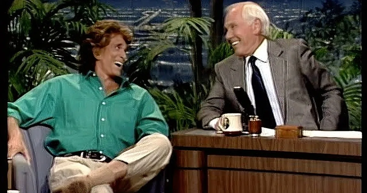 Michael Landon's Final Appearance on Carson Tonight Show Leaves Audience Touched