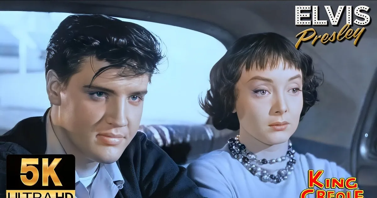 Get Closer to the King With Elvis Presley's Newly Colorized 'Hard-Headed Woman' From 1958