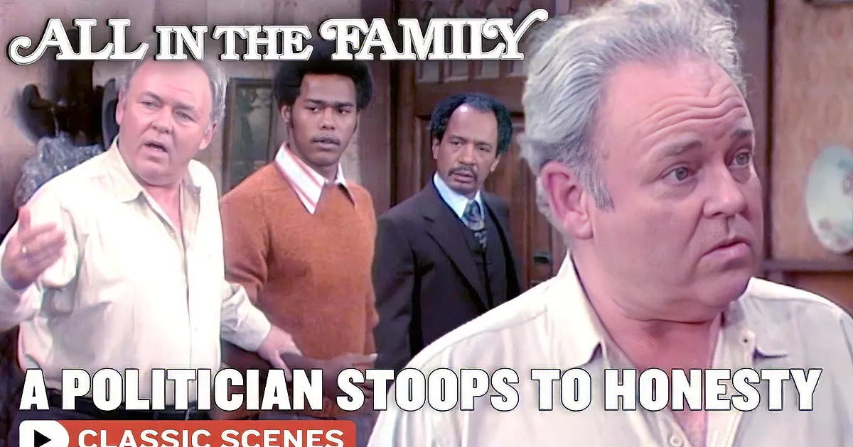 Archie Bunker''s Crafty Political Move With George on ''All in the Family''