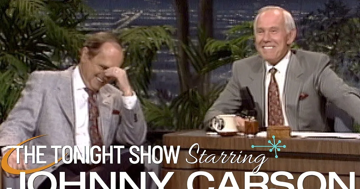 Bob Newhart and Johnny Carson's Laughter-Filled Exchange Is Comedy Gold!