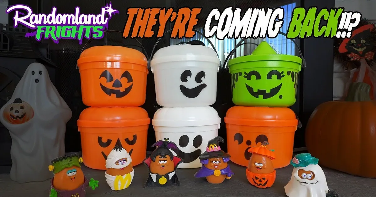 Vintage McDonald''s Halloween ''Boo Buckets'' Are Back!