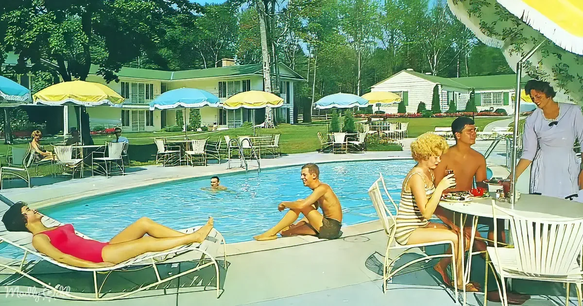 Summer at the Pool in the 60s