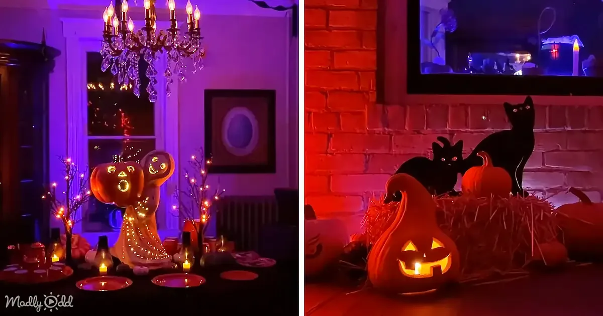 Halloween Home Tour: Fall Decorating in a Historic & Spooky House