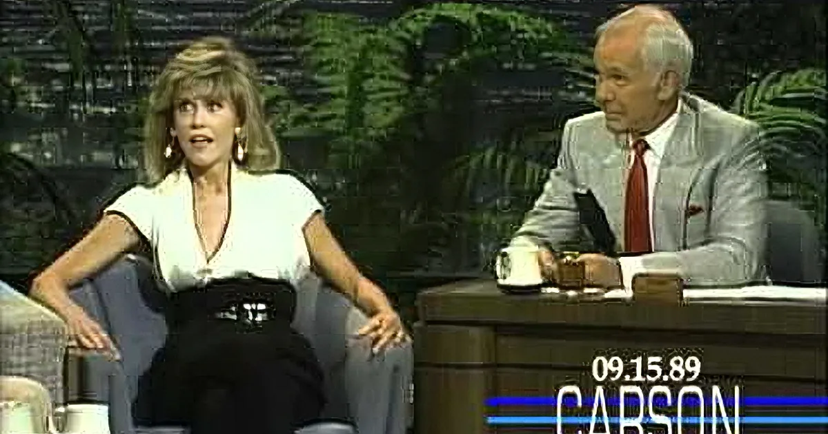 Jane Fonda Asks Johnny About Zsa Zsa Gabor: Watch the Jaw-Dropping Moment That Shocked Viewers