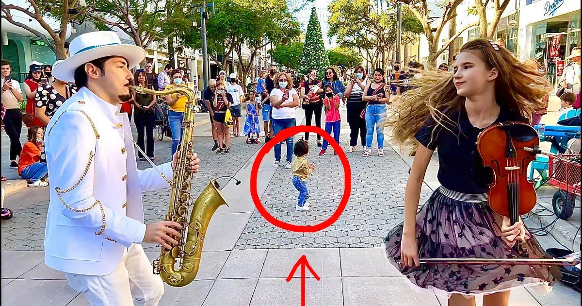 Tiny Dancer Turns Into Adorable 'Dance Monkey' in Sweet Street Show
