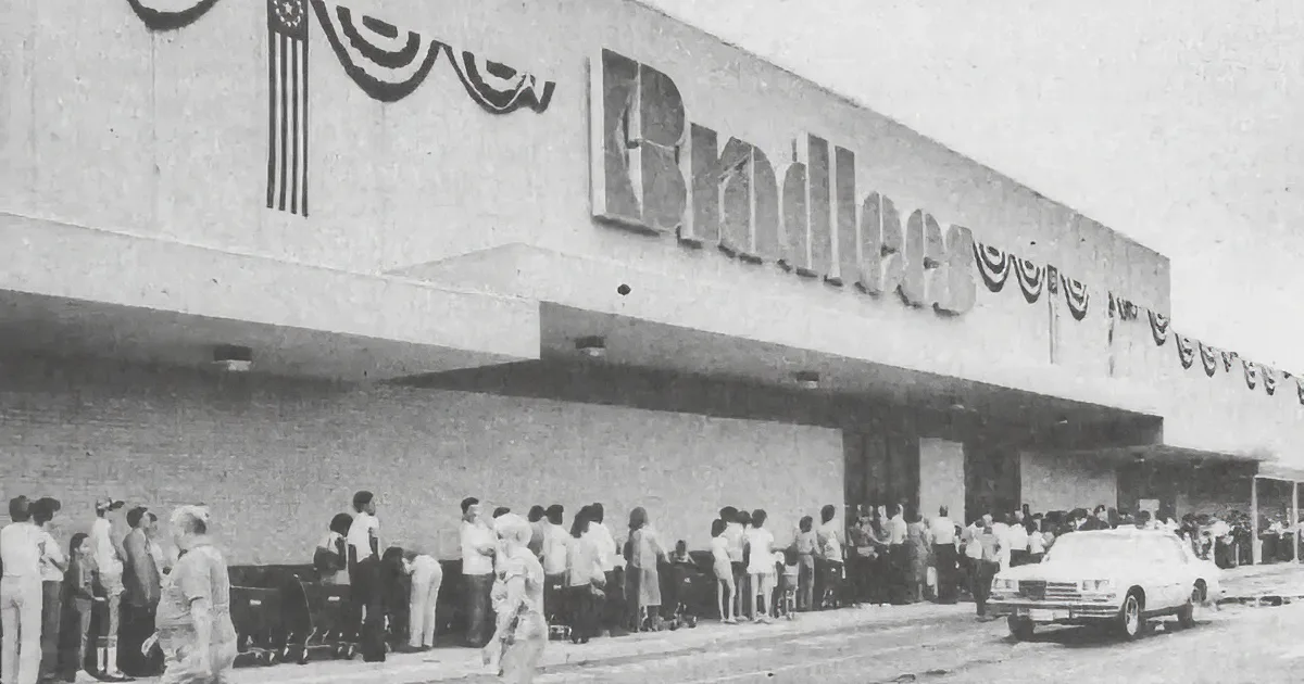 Looking Back at Shopping at Bradlees
