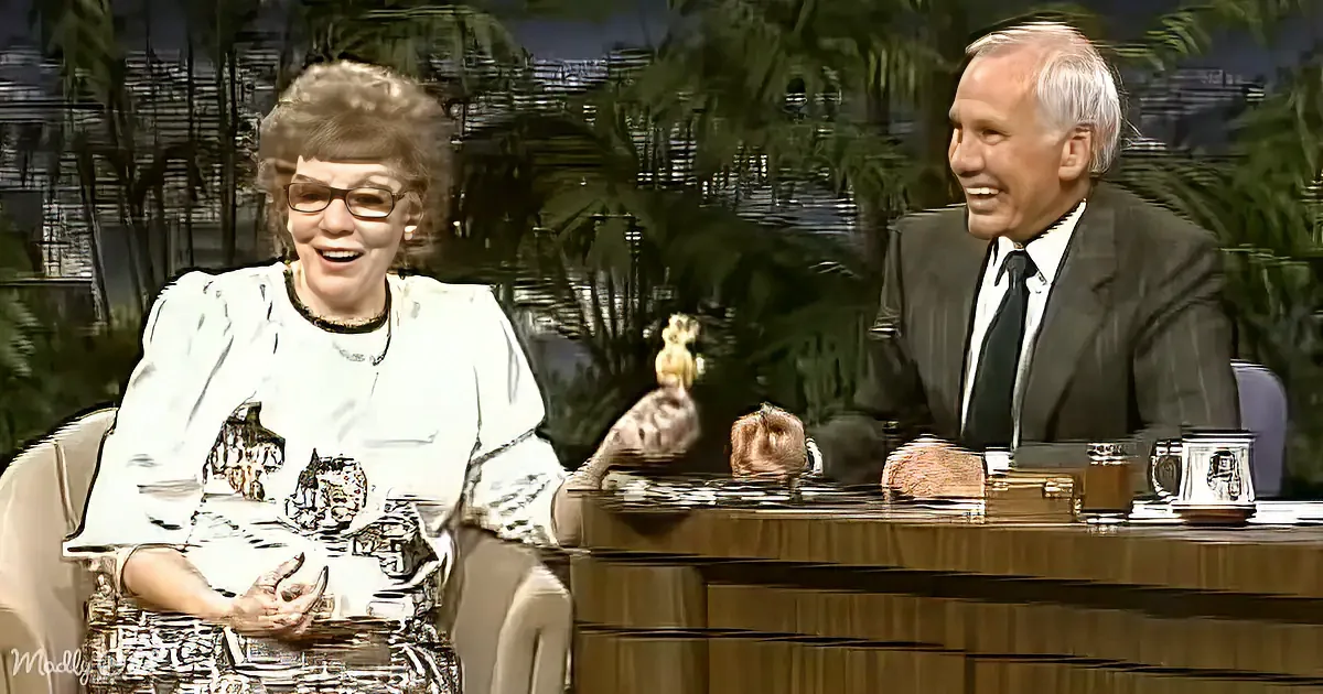 Johnny Carson 'Bites' Into the World's Most Prized Potatoe Chip