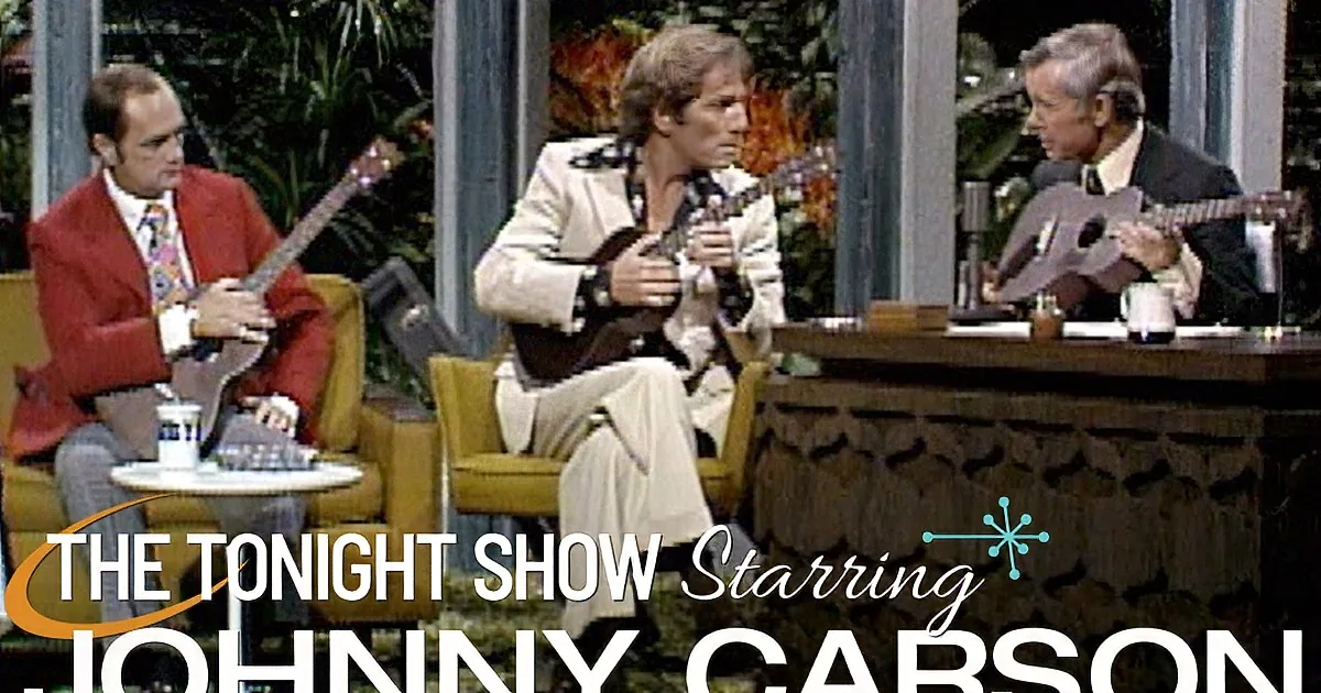 George Segal's 1974 Ukulele Lesson With Bob Newhart and Johnny Goes Hilariously Awry