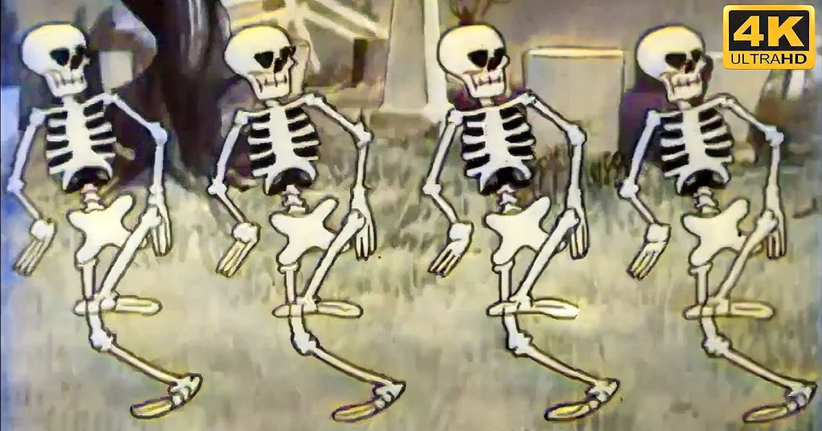 Travel Back to 1929 With a 'Spooky Scary Skeletons' Animated Treat