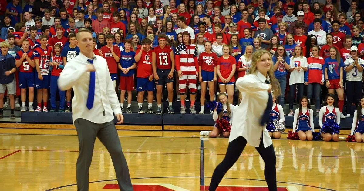 Teachers & Students Rock Iconic Hits at Homecoming Bash