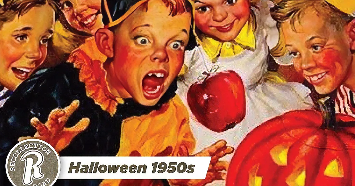 From Popcorn Balls to Homemade Costumes: Joyful Halloween in the 1950s