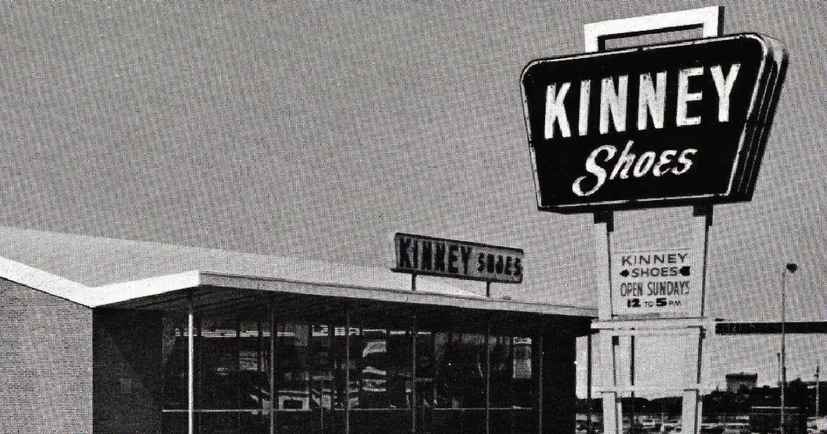 Walk a Mile in Kinney Shoes From the Past