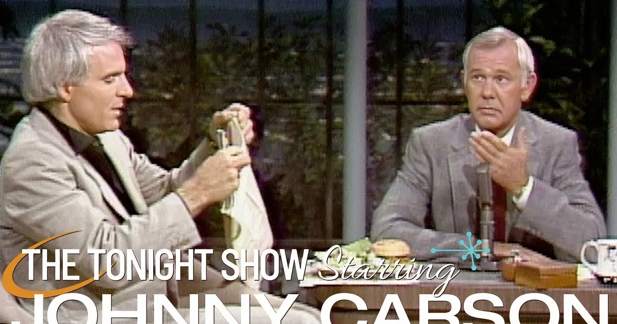 Steve Martin, the 'Wild & Crazy Guy', Surprises Johnny With Dinner Order