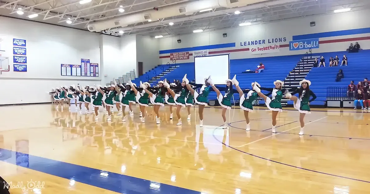 High School Dance Team Takes 'Cotton-Eyed Joe' to New Heights
