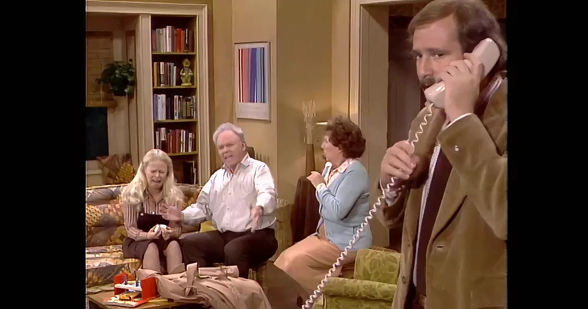 Archie Bunker Lays It on When Mike Lands a New Job in California