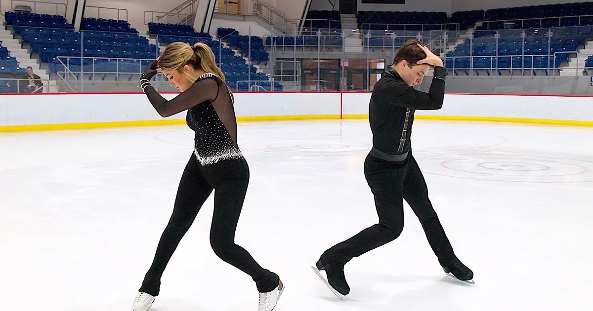 U.S. Junior Ice Dancers 'Rhythm Nation' Janet Jackson Tribute