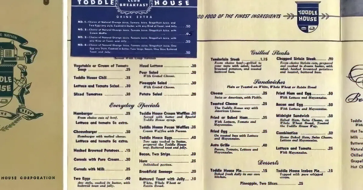 Toddle House Restaurant We All Loved