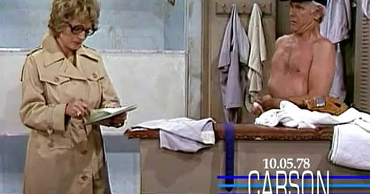 Johnny Carson and Betty White's Locker Room Laughs