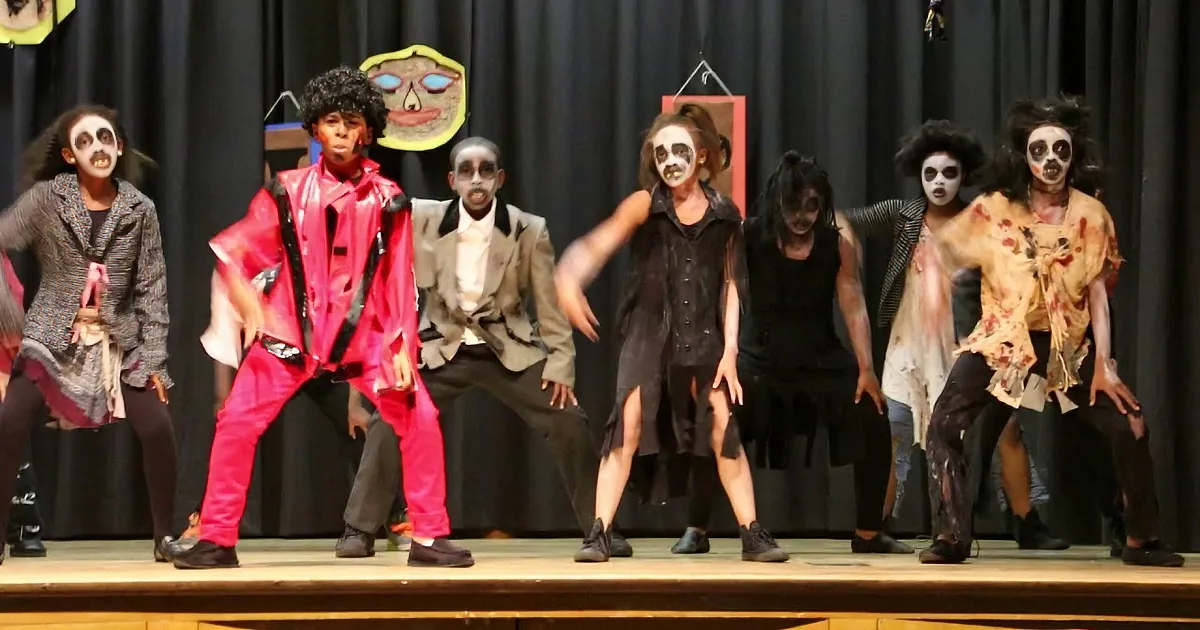 Students Light up the Stage With Halloween Dance Magic