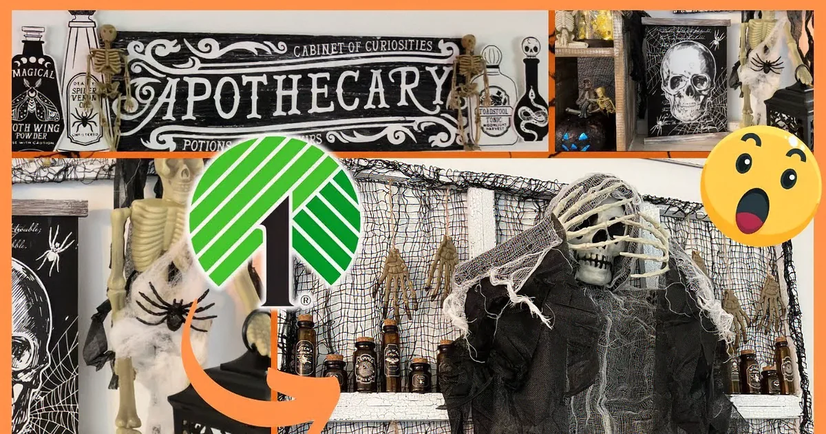 Dollar Store Diy Gives Your Halloween Decor a Rich Look on a Tight Budget