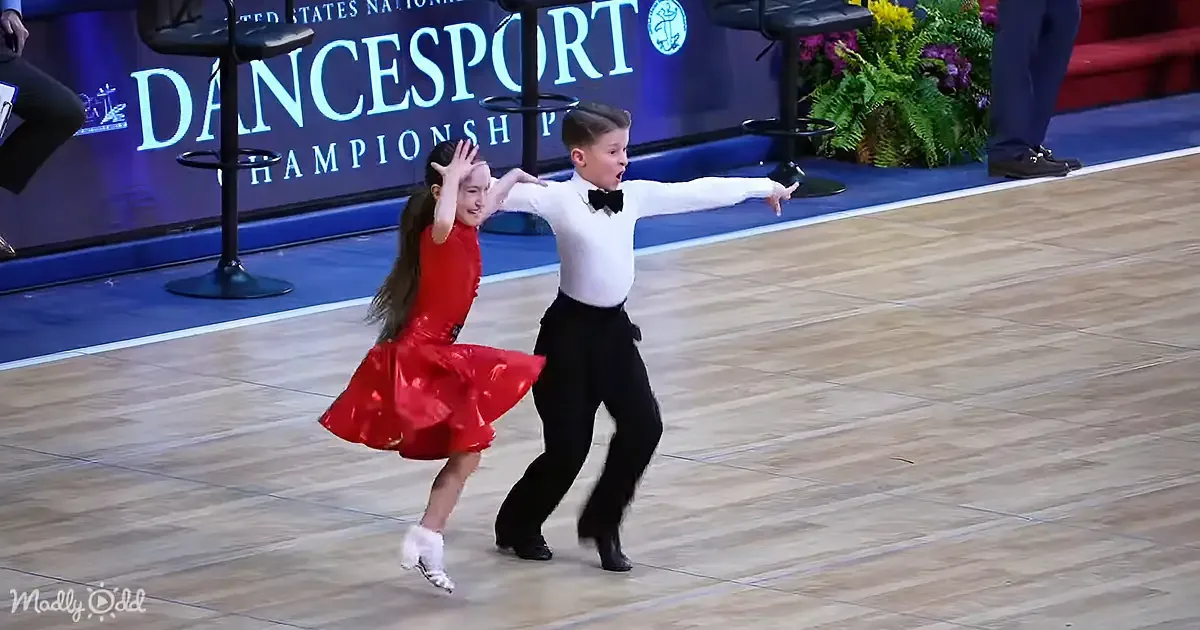 Young Dance Duo's Electrifying Jive Steals the Show
