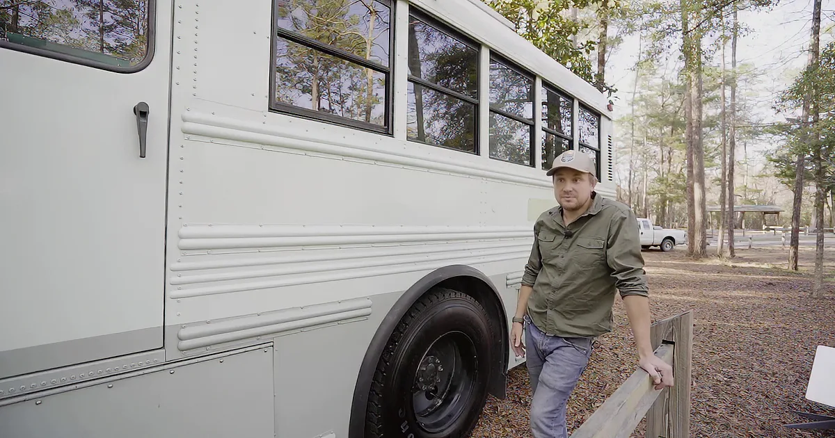 Family of Six Transforms School Bus Into Dream Home on Wheels
