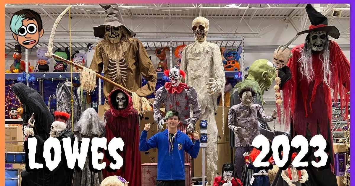 Join Me for a Tour of Spooktacular Halloween Decor at Lowes!