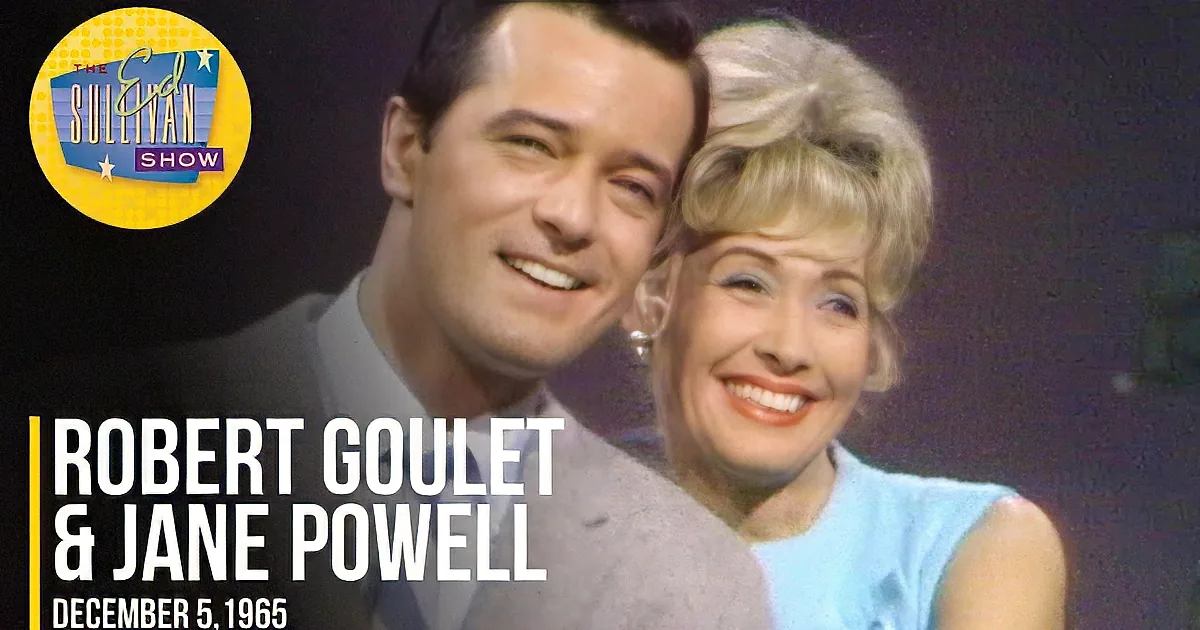 Robert Goulet and Jane Powell Enchant 1965 With Magical Ed Sullivan Duet