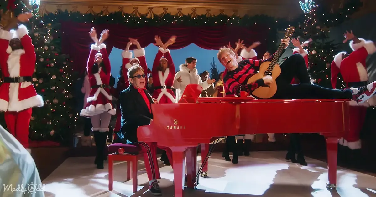 Sheeran & John''s ''Merry Christmas'' Video Spellbinds 58 Million