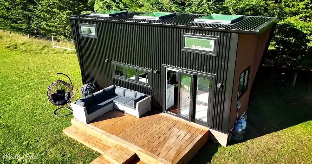 This Tiny House Is a True Head Turner With Its Unique Design