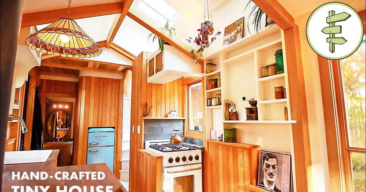 Carpenter Builds Tiny Home Perfection With Ingeniously Clever Layout and Design