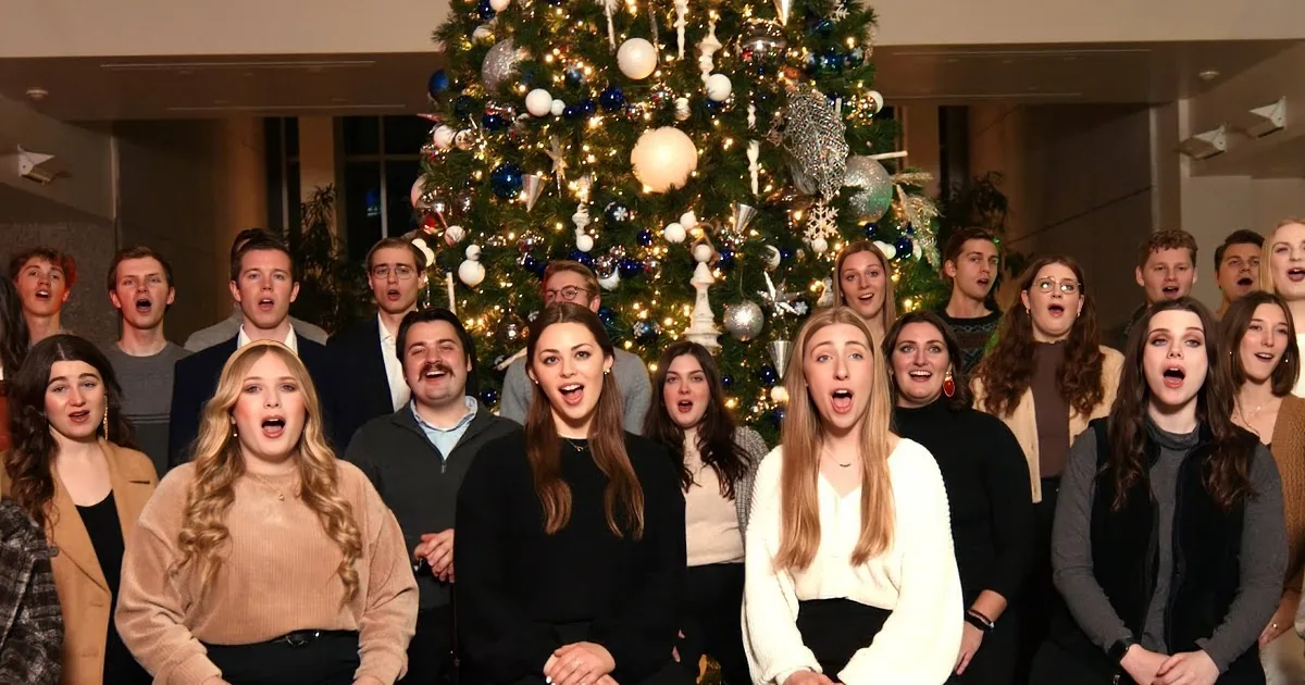 Byu Singers Radiate Joy With ''Have Yourself a Merry Little Christmas'' Acapella
