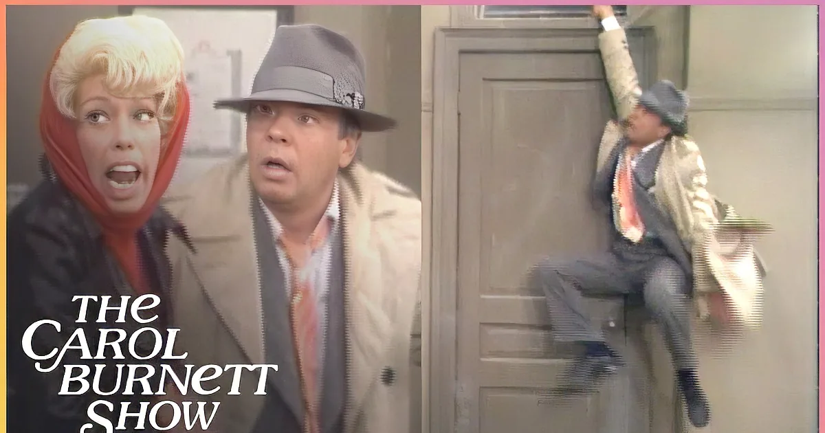 Carol Burnett and Tim Conway as the World's Worst Detectives