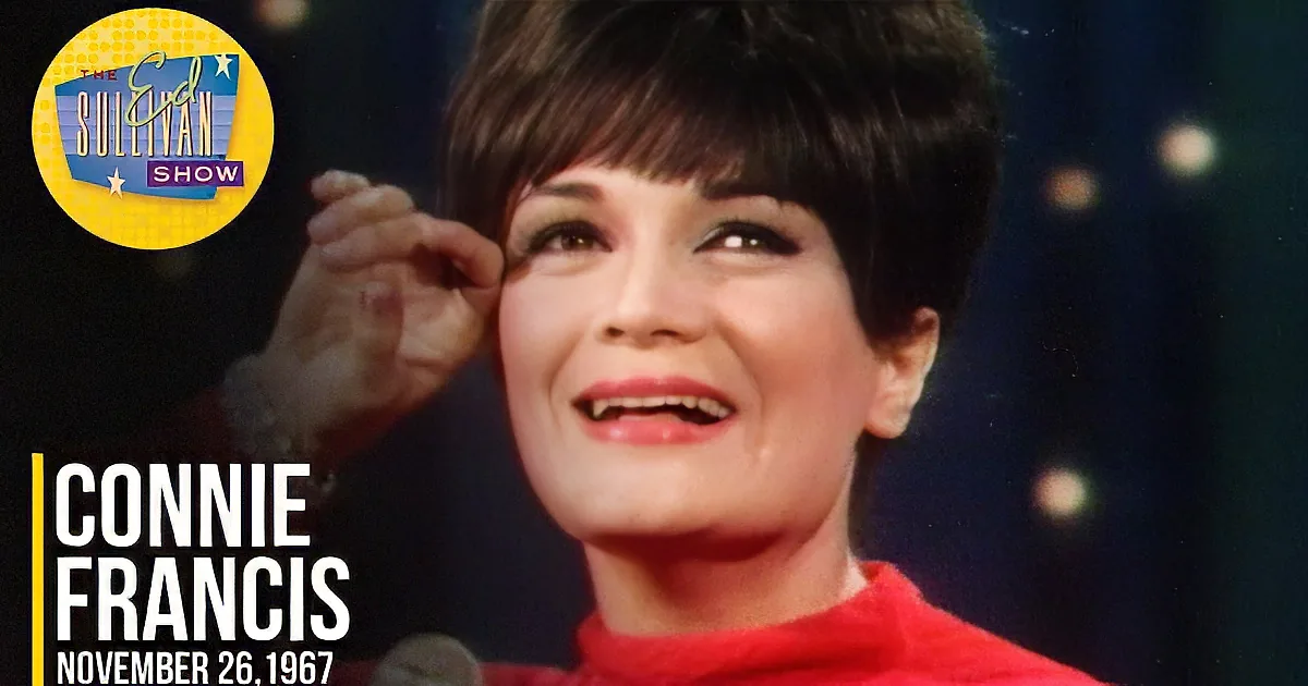 Connie Francis Sets 1967 Aglow With 'Goin' out of My Head' Tune on Ed Sullivan
