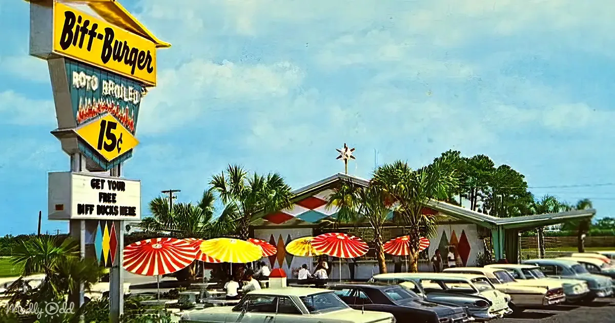 Biff-Burgers, Roto-Broiled to Perfection, Back in the Day