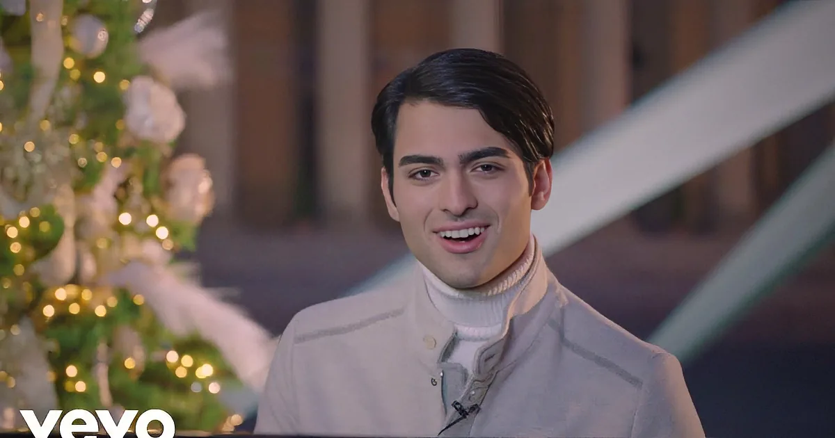 Matteo Bocelli Casts ''White Christmas'' Spell Live on the Today Show