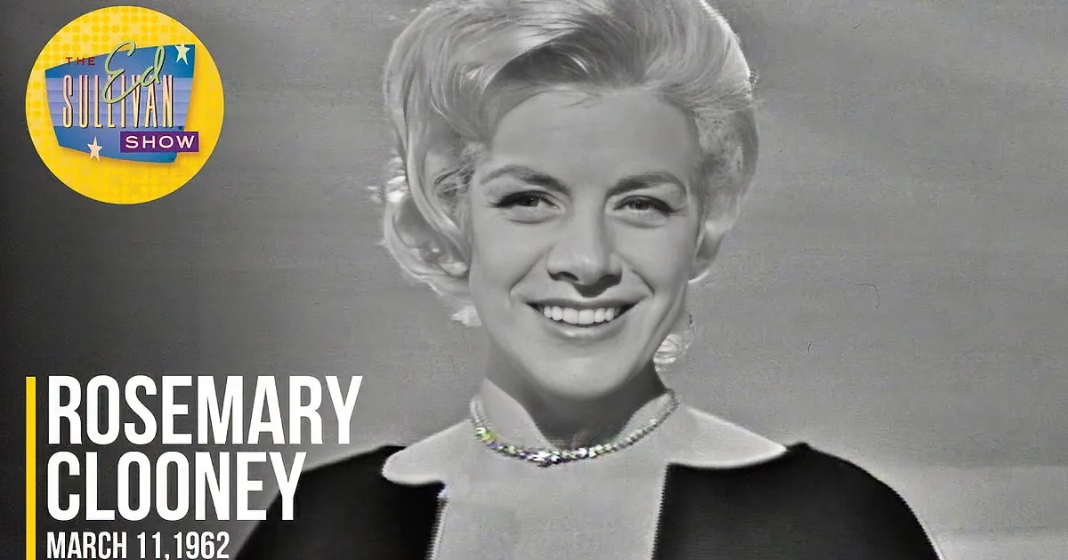 Rosemary Clooney Sings 'Cabin in the Sky' -- so Pretty. so Classy. so Elegant!