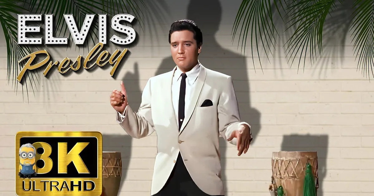 Elvis'' 1963 ''Bossa Nova Baby'' in 8k Is Simply the Best, Better Than All the Rest!