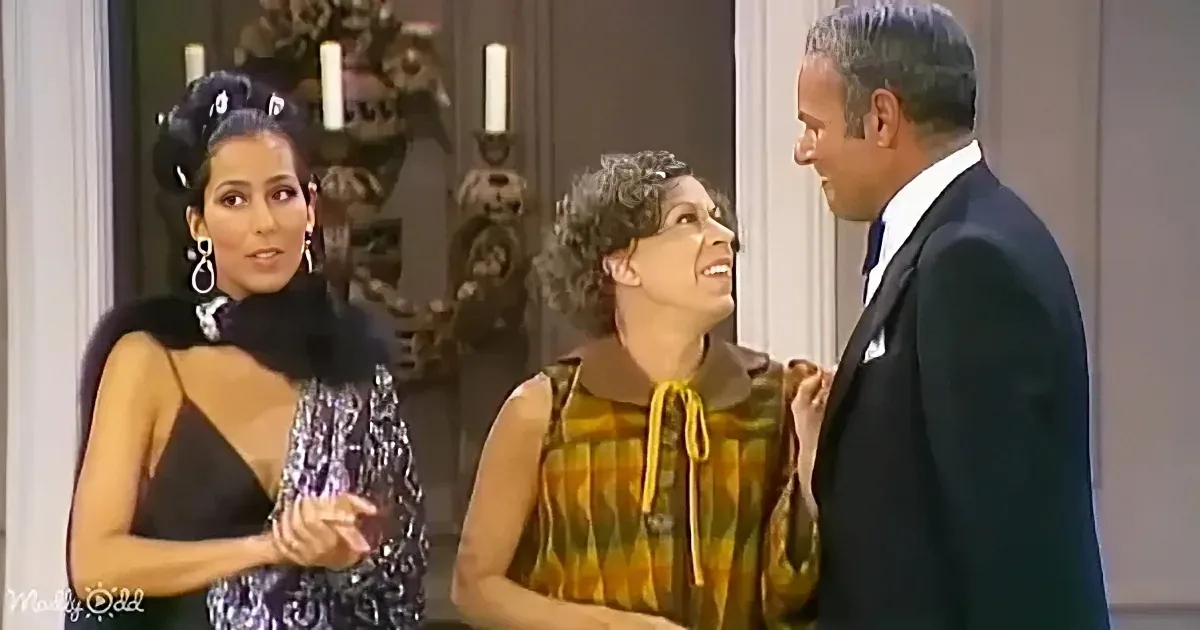 Carol Burnett & Harvey Korman in 'Housewife's Plea'