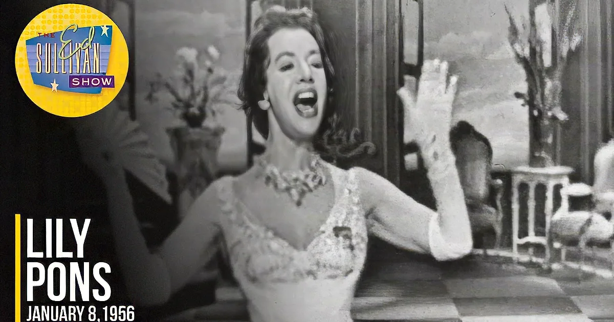 Lily Pons Transforms 1956 With ''O Luce Di Quest''anima''