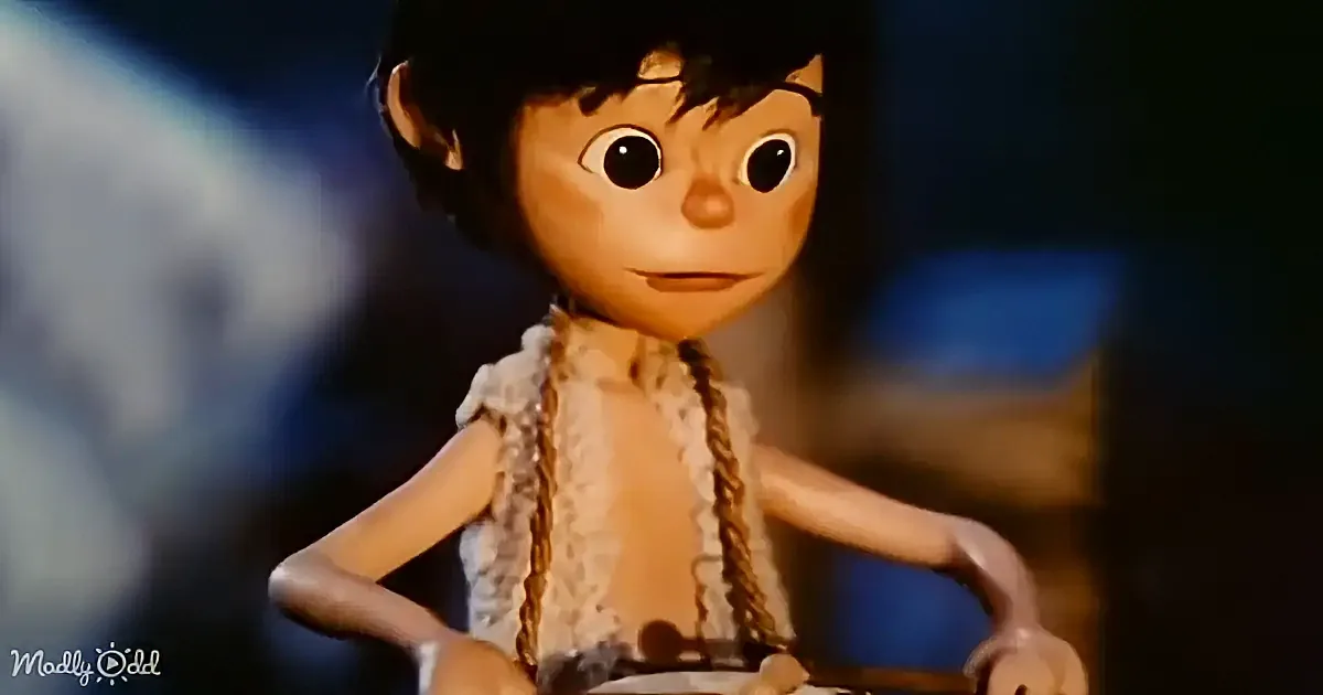 A cartoon character with braided hair and a white lace top stands with hands on hips, looking forward.