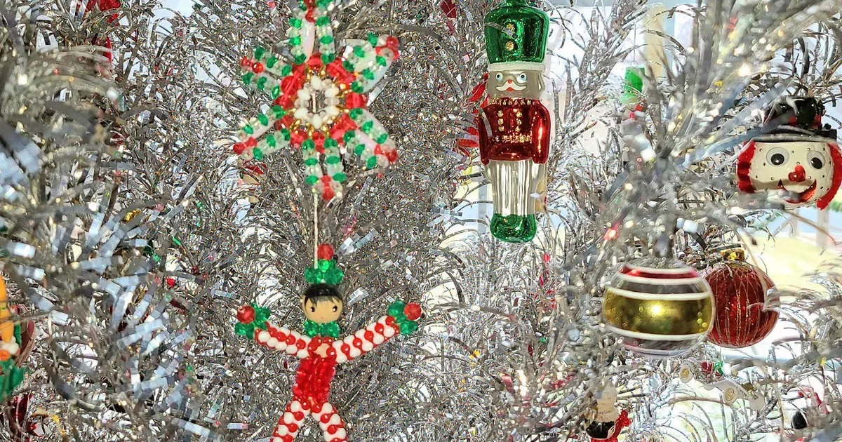 Aluminum Christmas Trees Sparkle With Retro Holiday Memories