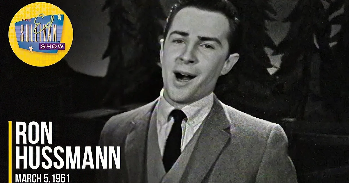 Ron Hussmann Charms 1961 With 'Carolina in the Morning' on Ed Sullivan Show