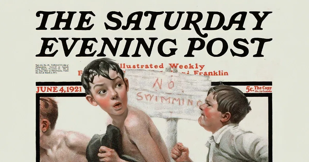 Revisit Your Childhood With Norman Rockwell and the Saturday Evening Post