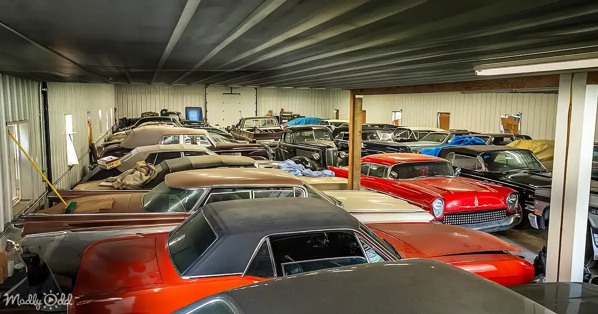 Sisters Discover Dad's Secret 40-Car Collection After Inheriting Farmland