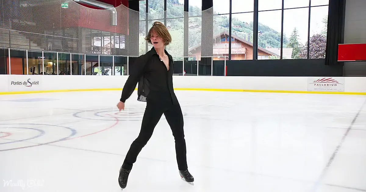 Stunning Male Skater Transforms Rock Anthem Into Spellbinding Ice Ballet
