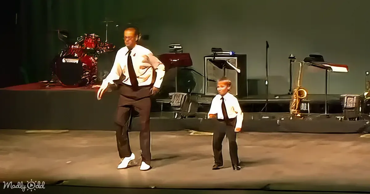 Five-Year-Old Wows in Tap Dance-off With Legendary Performer
