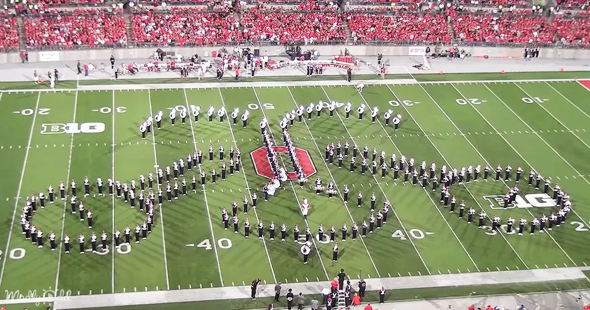 Ohio State's Musical Rodeo - a Country and Western Halftime Delight